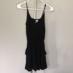 Divided H & M Black Shorts Romper Size 2